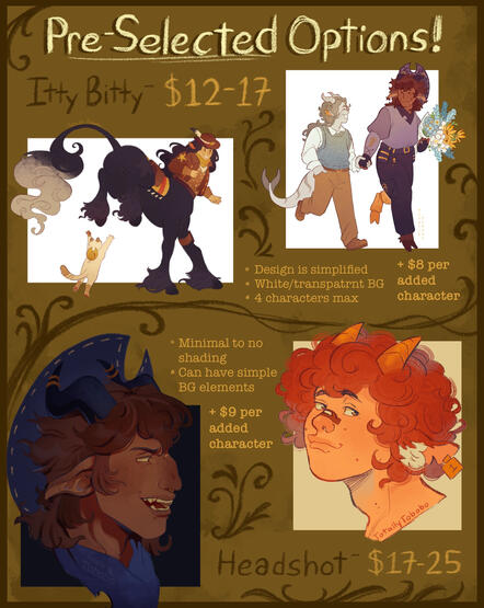 Commission Prices